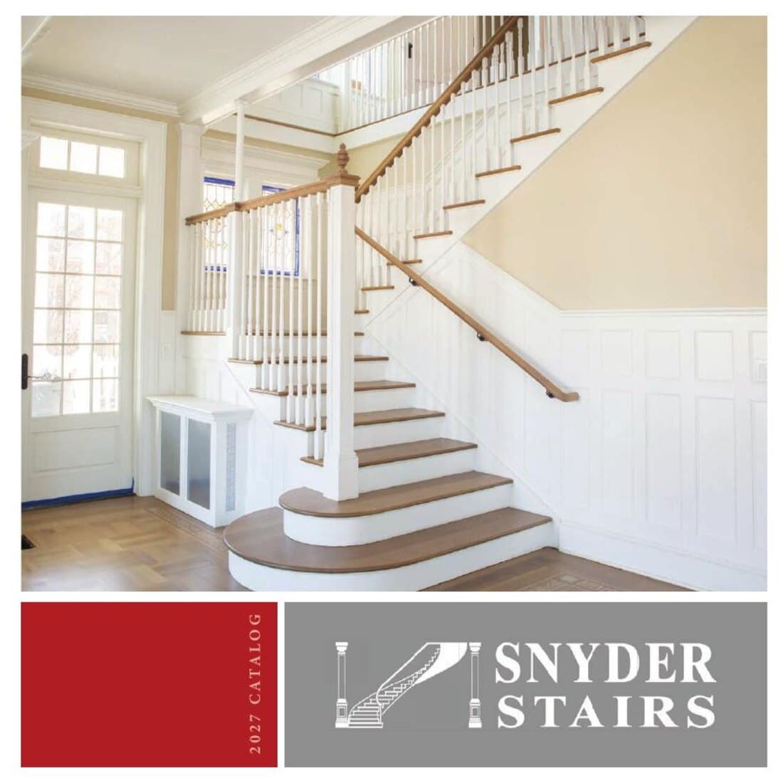 2027 Wood Catalog cover — Snyder Stairs