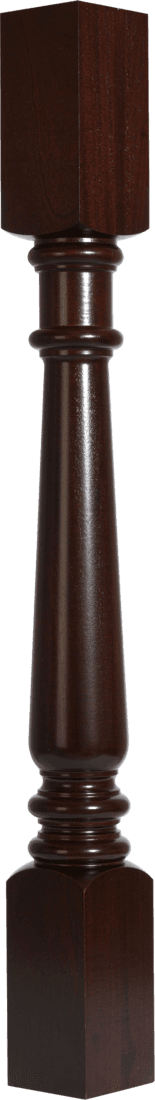 Cherry turned newel option