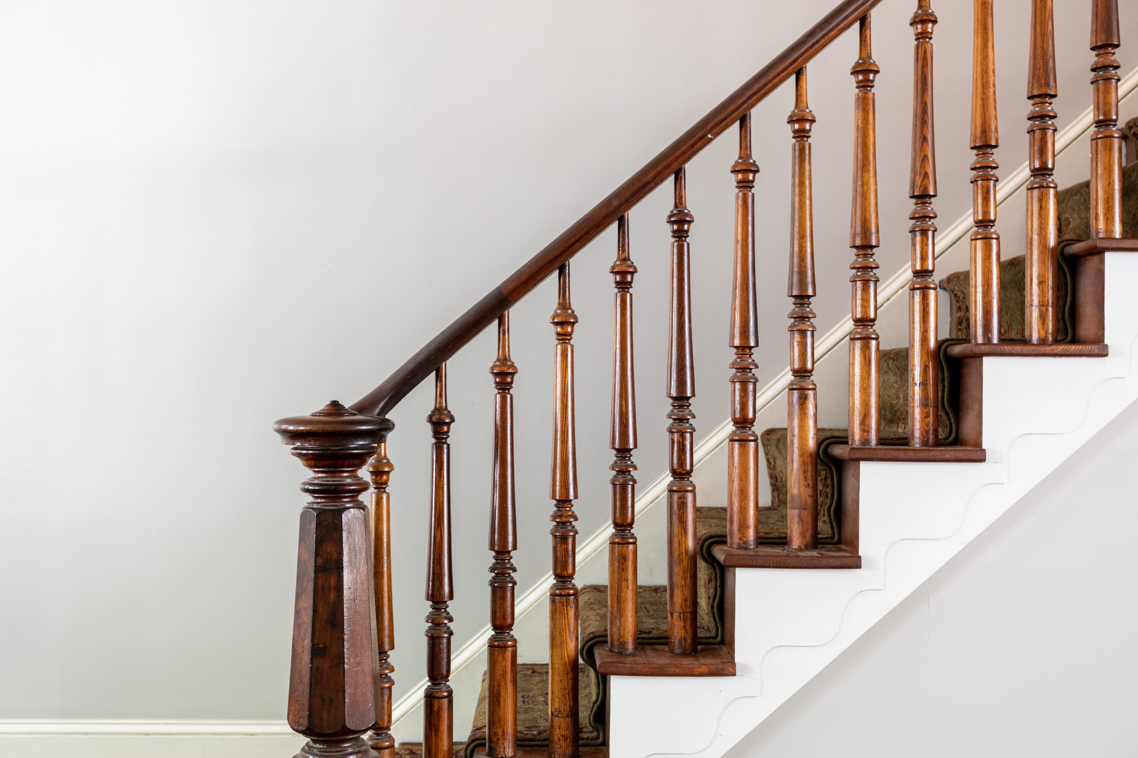 Traditional wood balusters — client reference photo